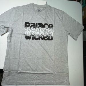 Palace Skateboards London Wicked Gray Graphic Tee Shirt Mens XL Size